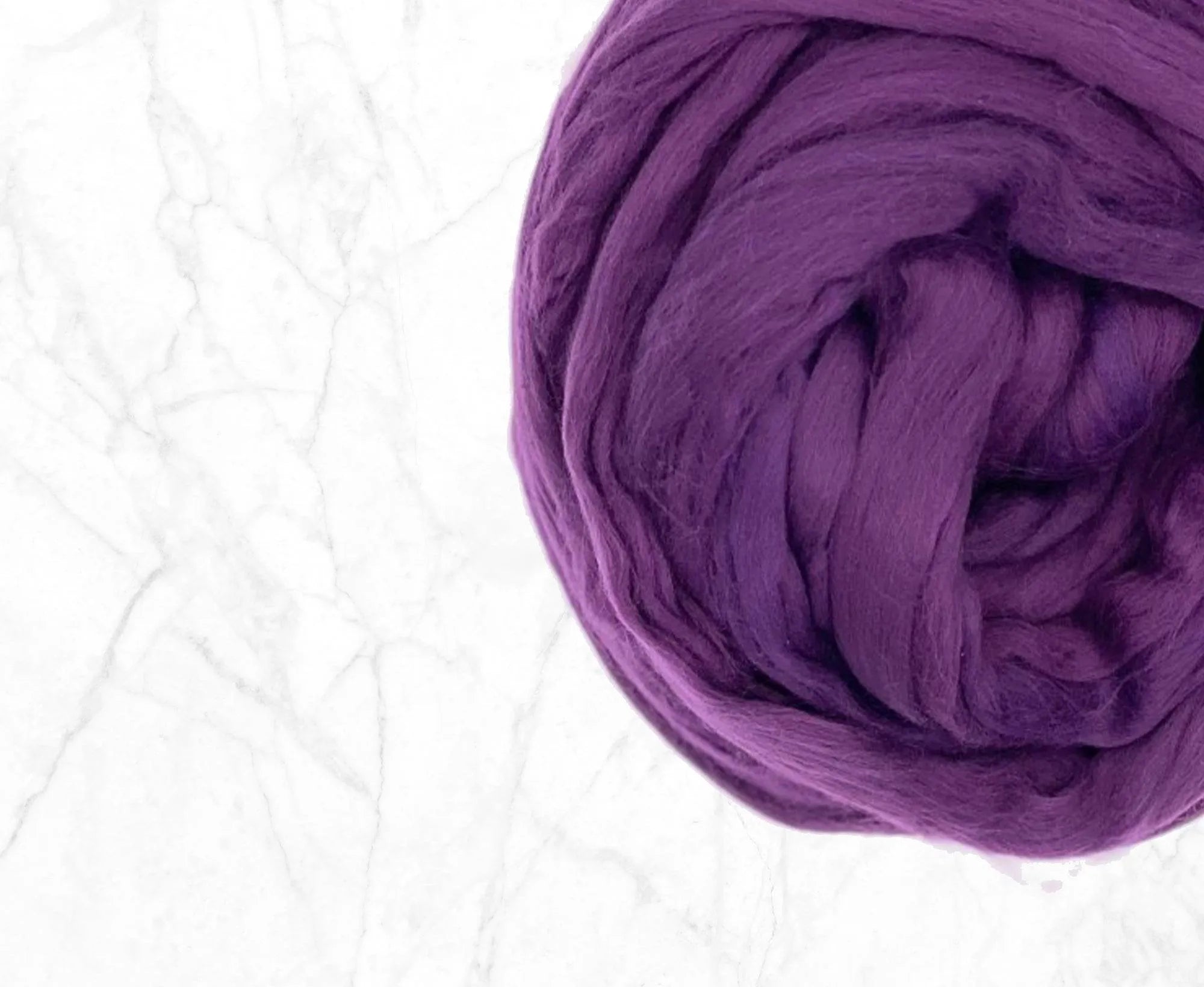 Bio-Nylon Plum Jumbo Yarn.