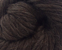 Black Shetland Super Chunky Weight Hank.