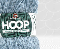 Bluejay Mohair Hoop Boucle.