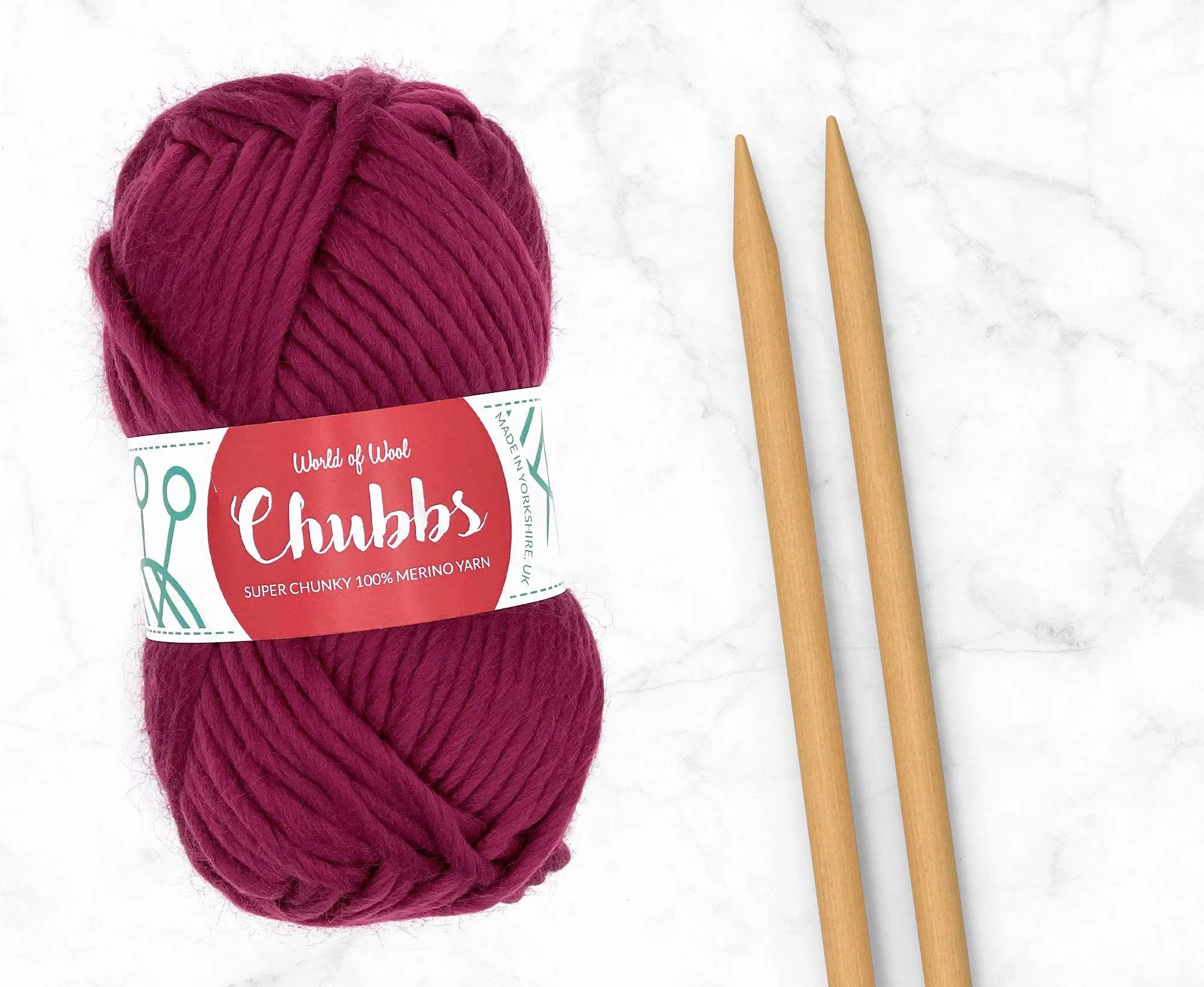 Elderberry Merino Super Chunky Weight.