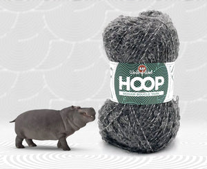 Hippo Mohair Hoop Boucle Yarn WoW