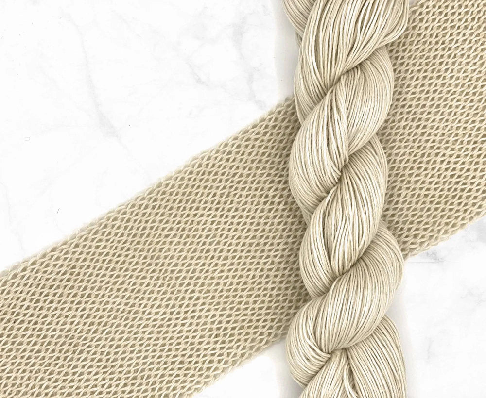 Ivory 4 Ply Yarn.