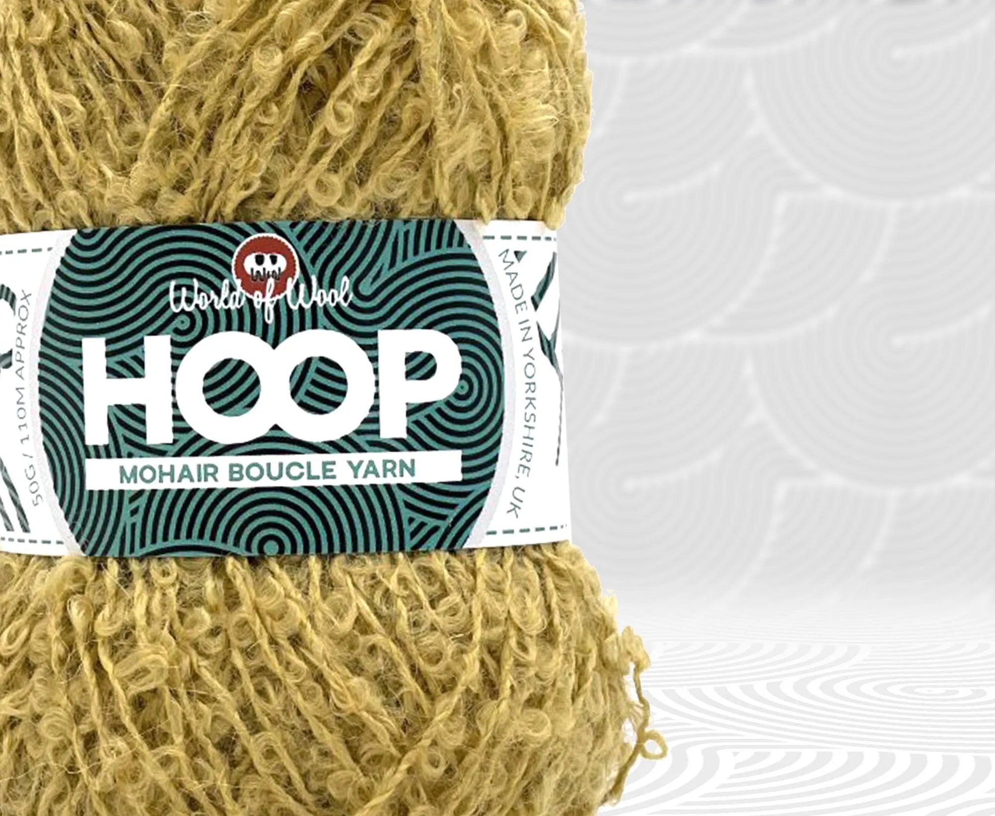 Mantis Mohair Hoop Boucle.