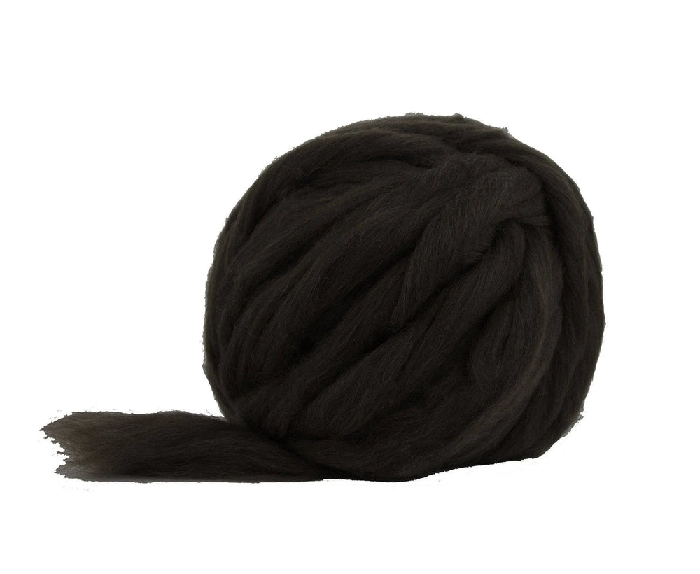 Natural Black Shetland Jumbo Yarn - World of Wool