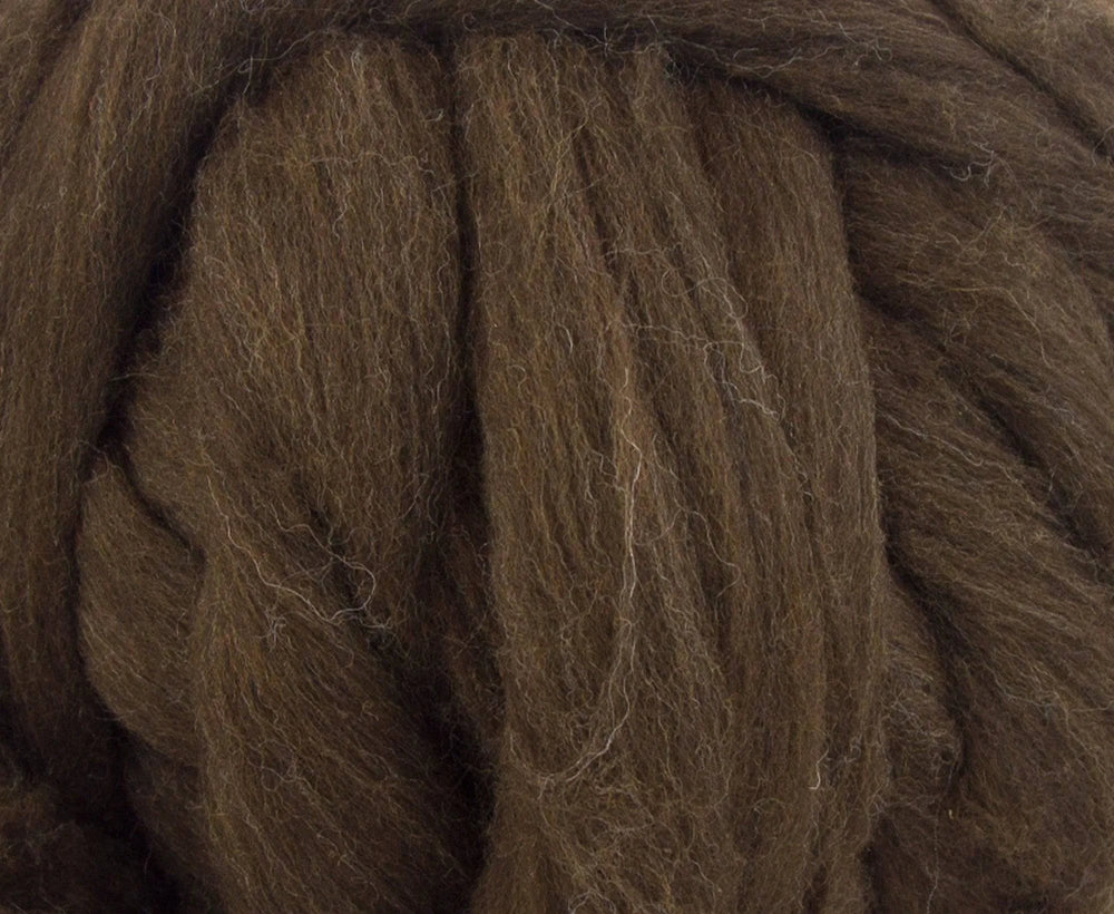 Natural Brown Merino Jumbo Yarn - World of Wool