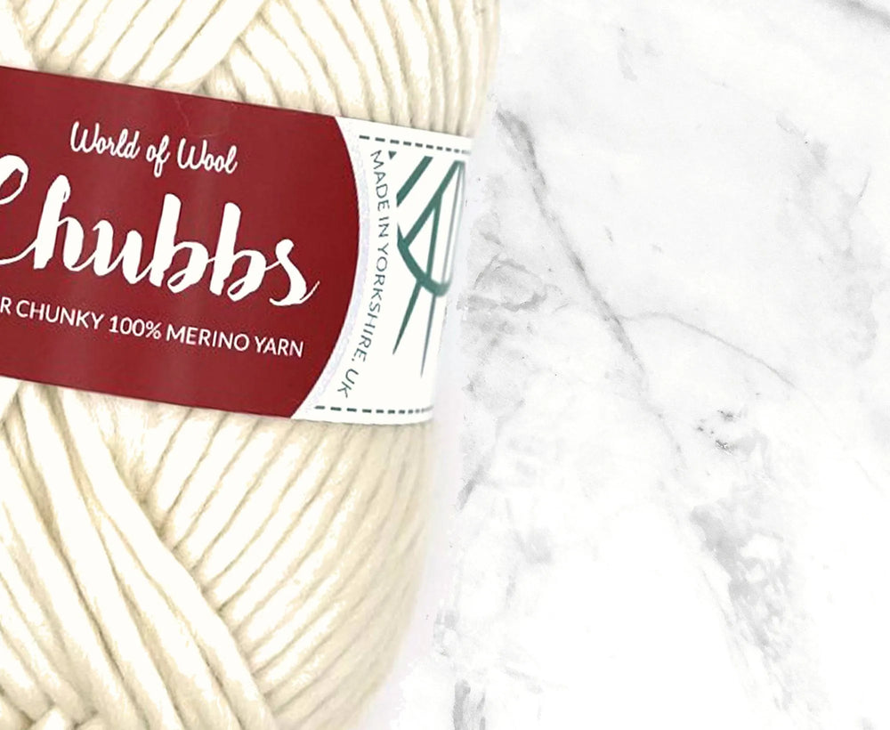 Natural White Merino Super Chunky Weight - World of Wool