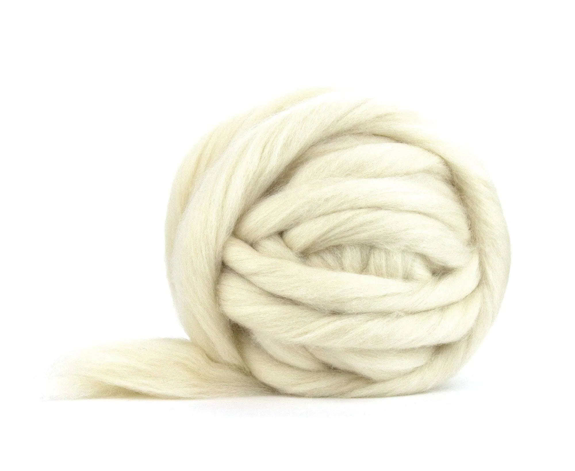 Natural White Shetland Jumbo Yarn.