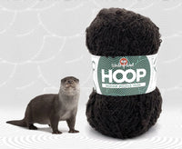 Otter Mohair Hoop Boucle.
