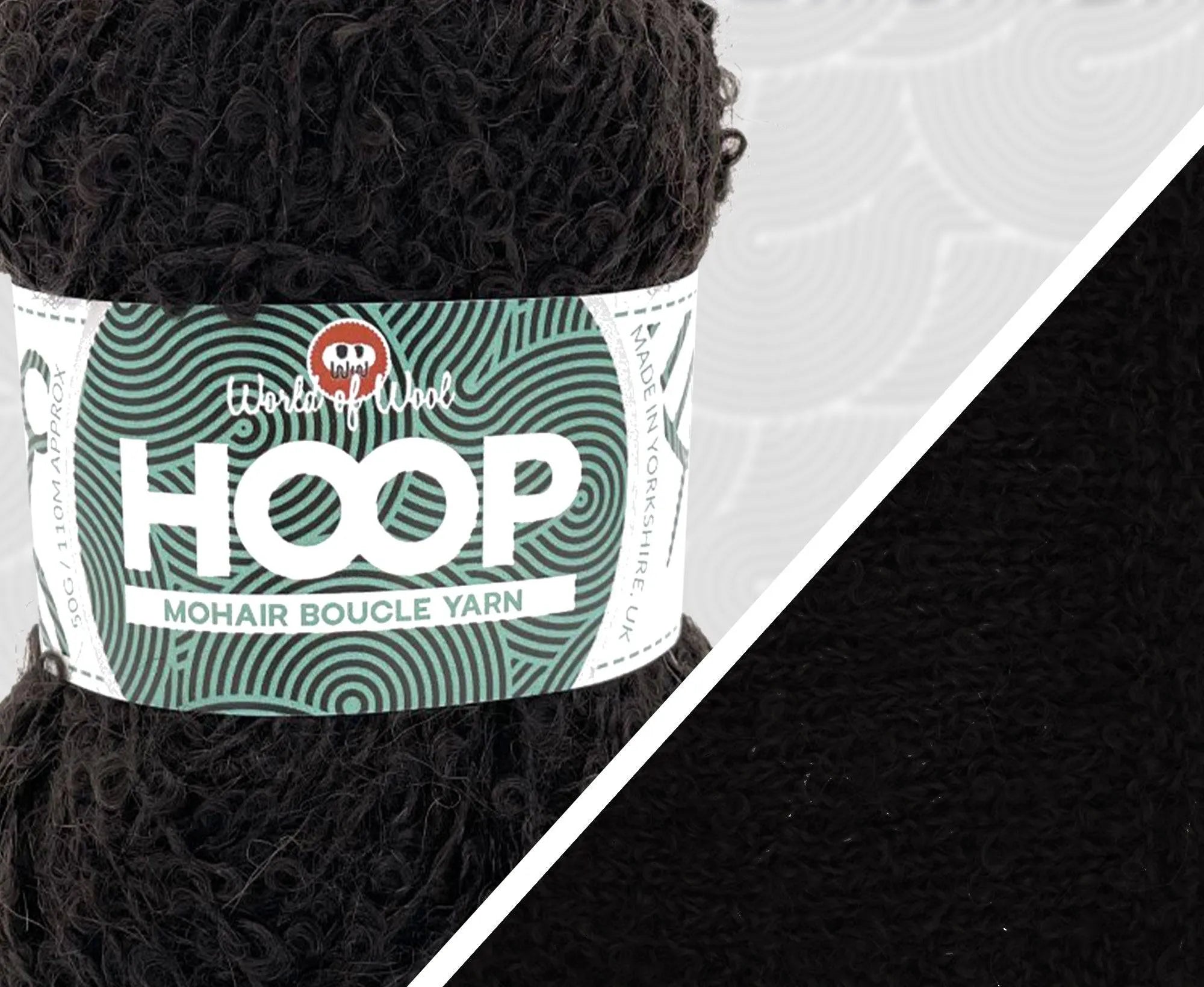 Otter Mohair Hoop Boucle.