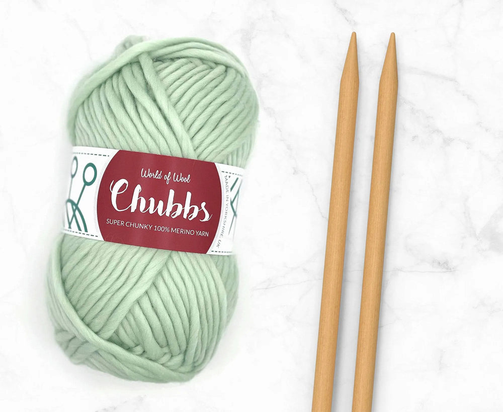 Peppermint Merino Super Chunky Weight.