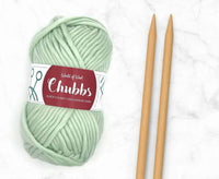Peppermint Merino Super Chunky Weight.
