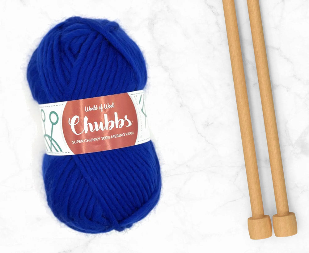 Sapphire Merino Super Chunky Weight.