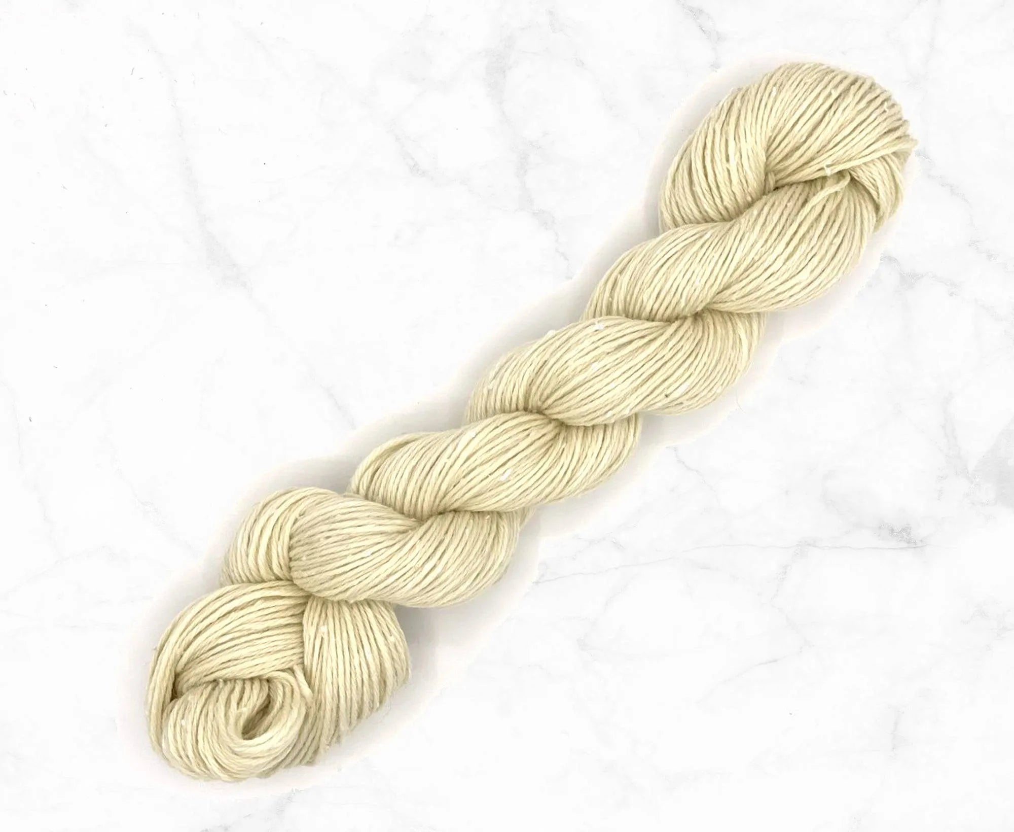 Sea Salt Aran Yarn.