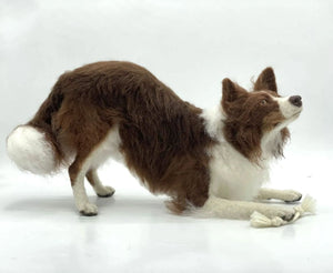 Benji The Border Collie | Artisan Needle Felting Kit Felting Kits WoWkit