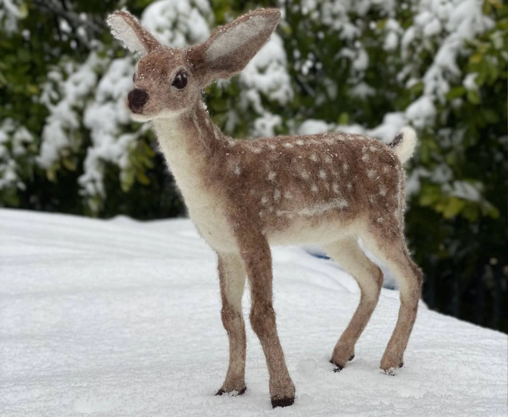 Dixie The Deer | Needle Felting Kit.