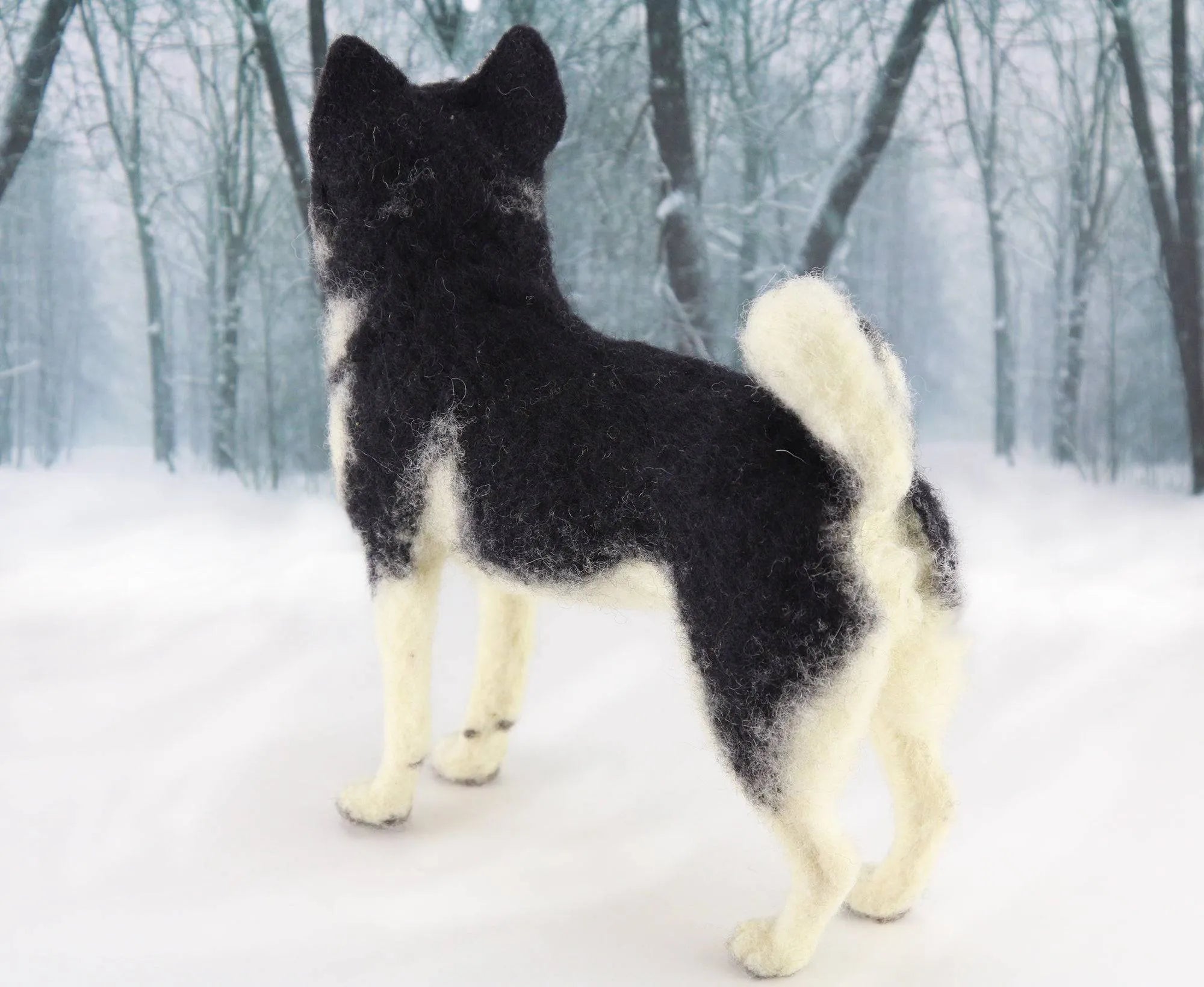 Hunter The Husky  | Needle Felting Kit.