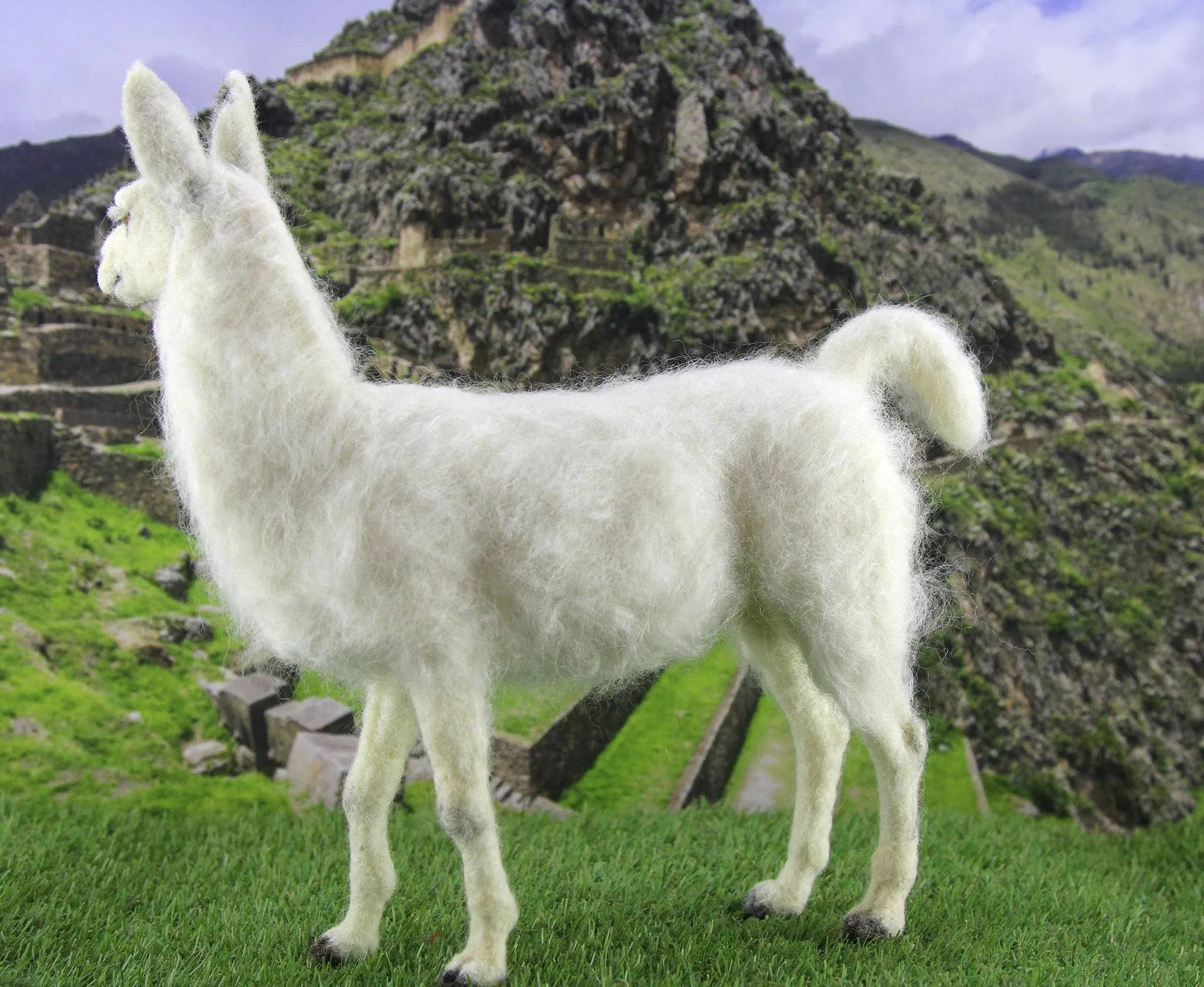 Lennon The Llama  | Needle Felting Kit.