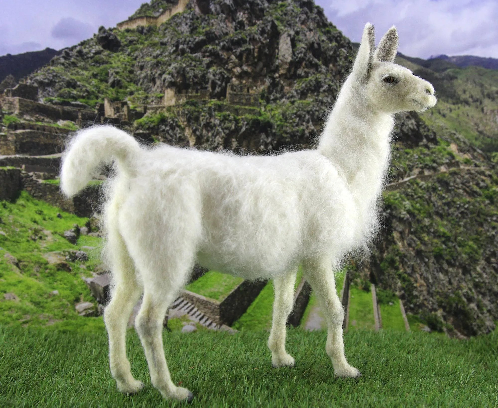 Lennon The Llama  | Needle Felting Kit.