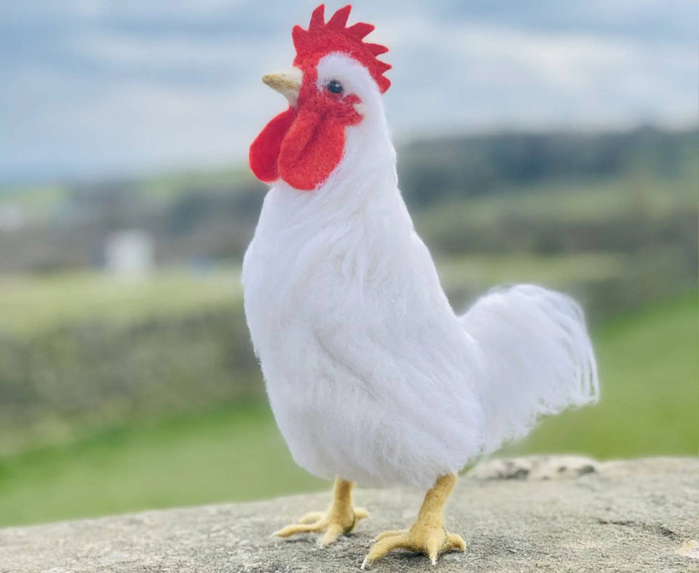 Reggie The Rooster | Needle Felting Kit.