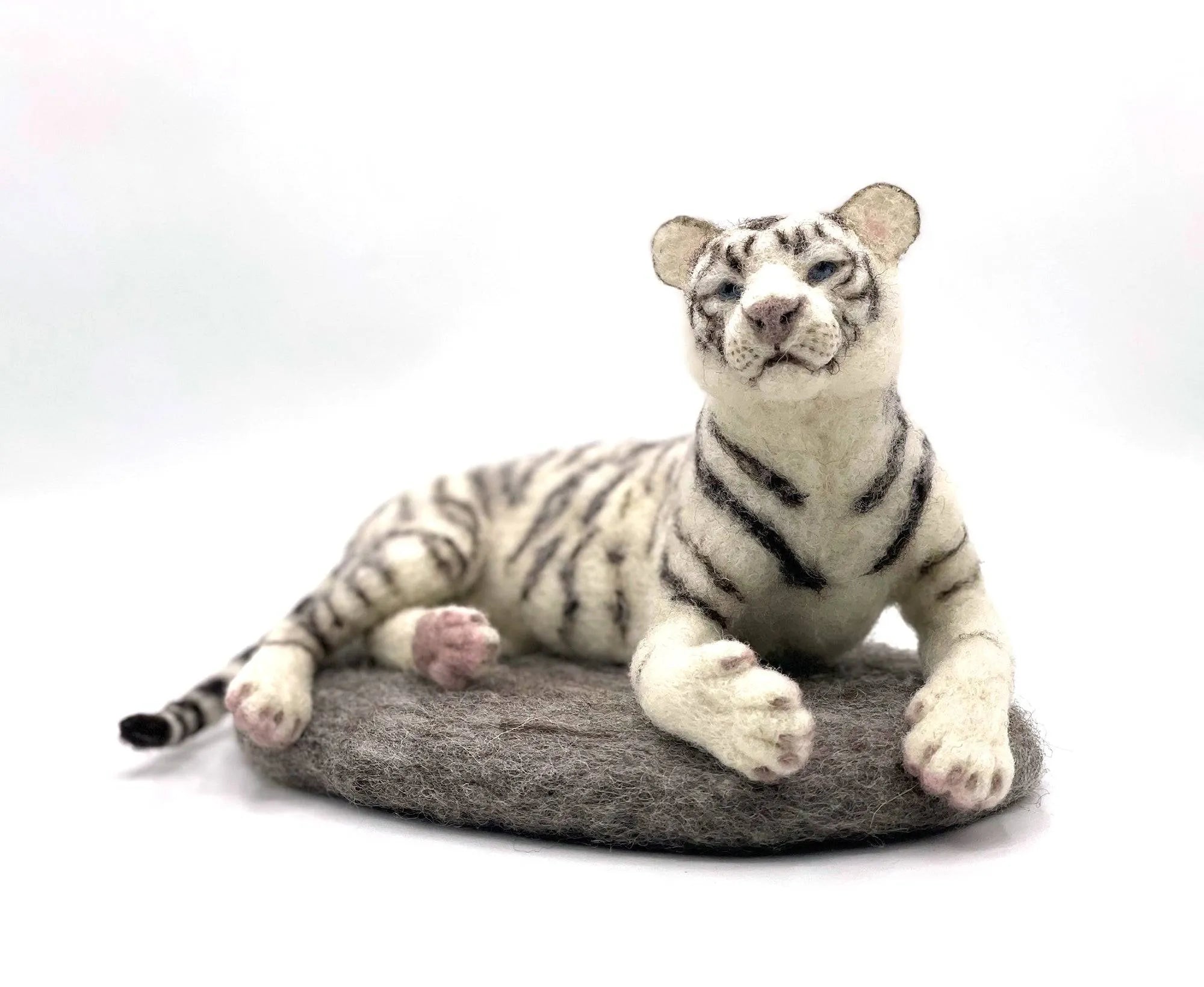 Tasia The Tiger | Needle Felting Kit.