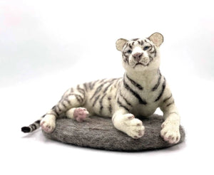 Tasia The Tiger | Needle Felting Kit Felting Kits WoWkit