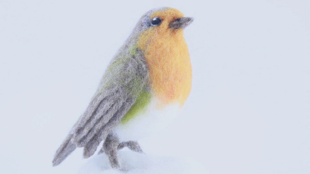 Robyn The Robin | Needle Felting Kit.