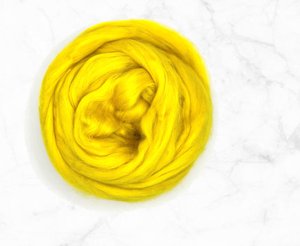 Lemon Tussah Silk Top.