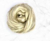 23mic 64's Merino / Tussah Silk / Natural Flax/Linen Top.
