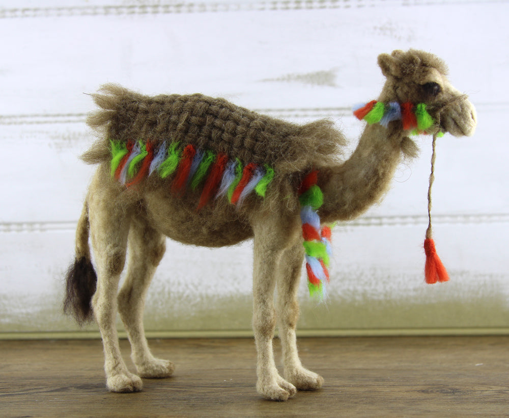 Cairo The Camel | Needle Felting Kit.