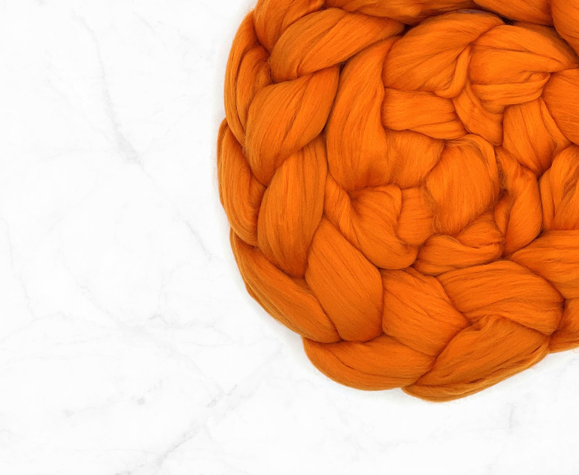 Bio-Nylon Tangerine Jumbo Yarn.