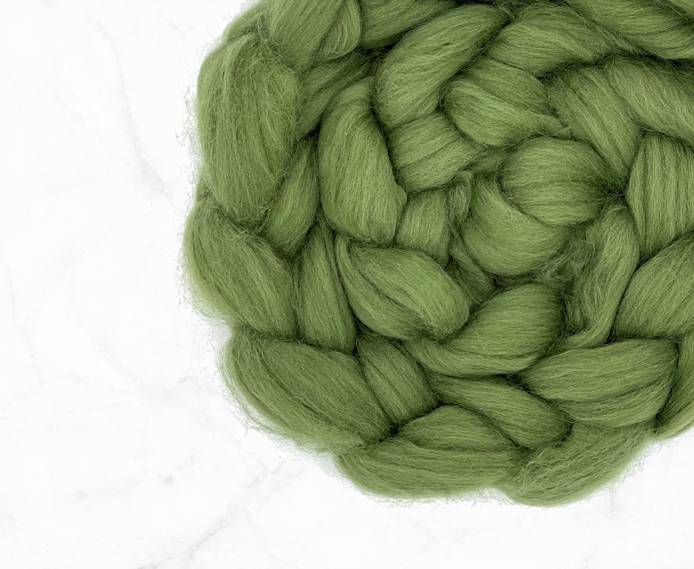 Merino Olive Jumbo Yarn - World of Wool
