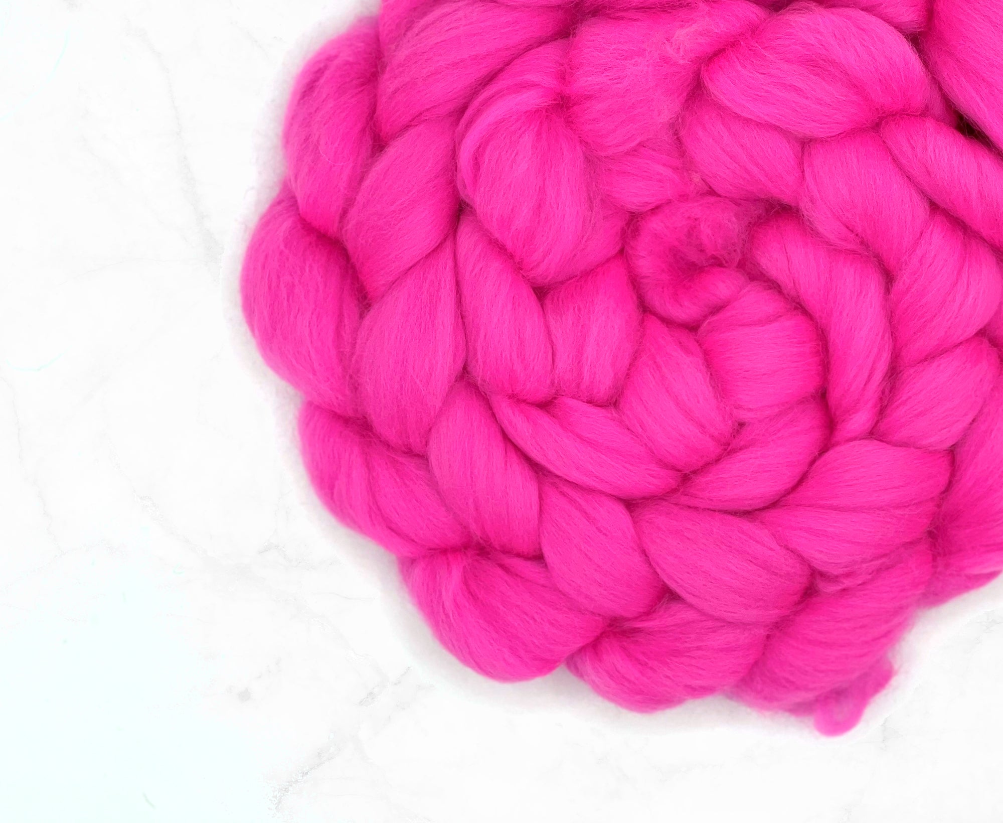 Merino Flo Pink Jumbo Yarn.