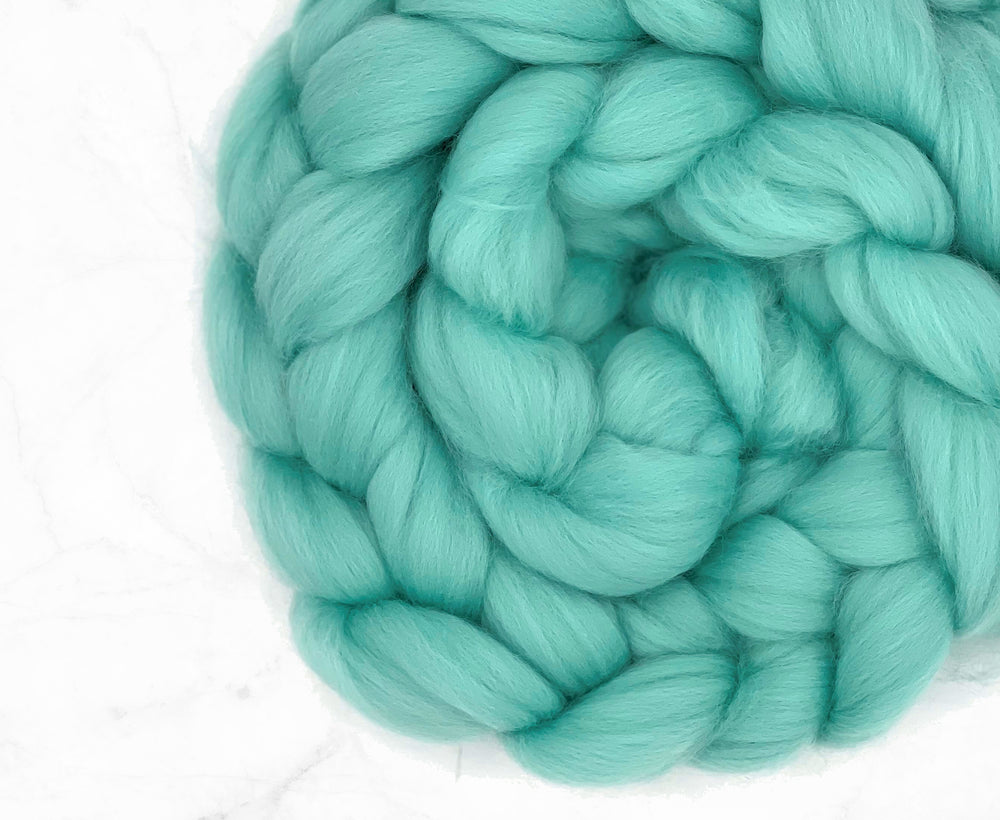 Merino Aqua Jumbo Yarn.