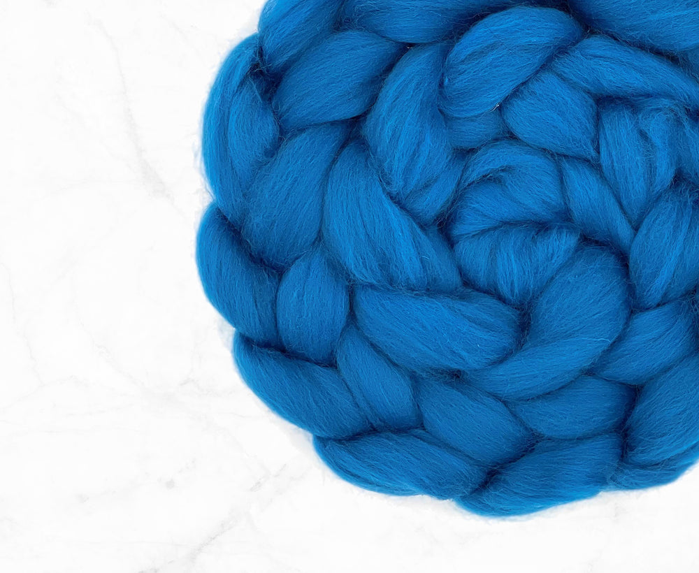 Merino Aquamarine Jumbo Yarn.