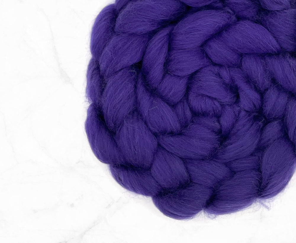 Merino Amethyst Jumbo Yarn.