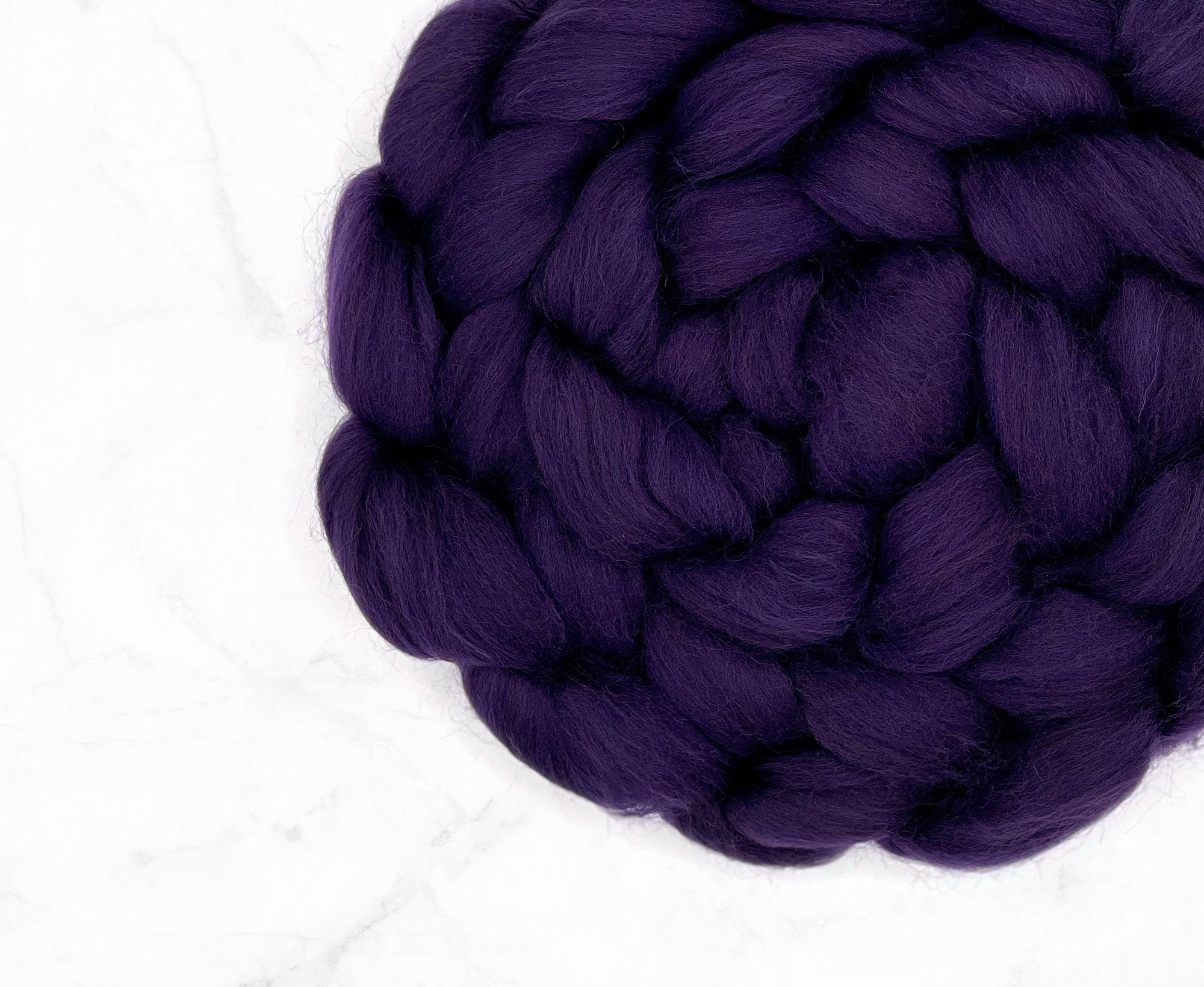 Merino Aubergine Jumbo Yarn - World of Wool