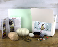 Pugsley The Pug | Needle Felting Kit.