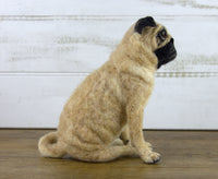 Pugsley The Pug | Needle Felting Kit.