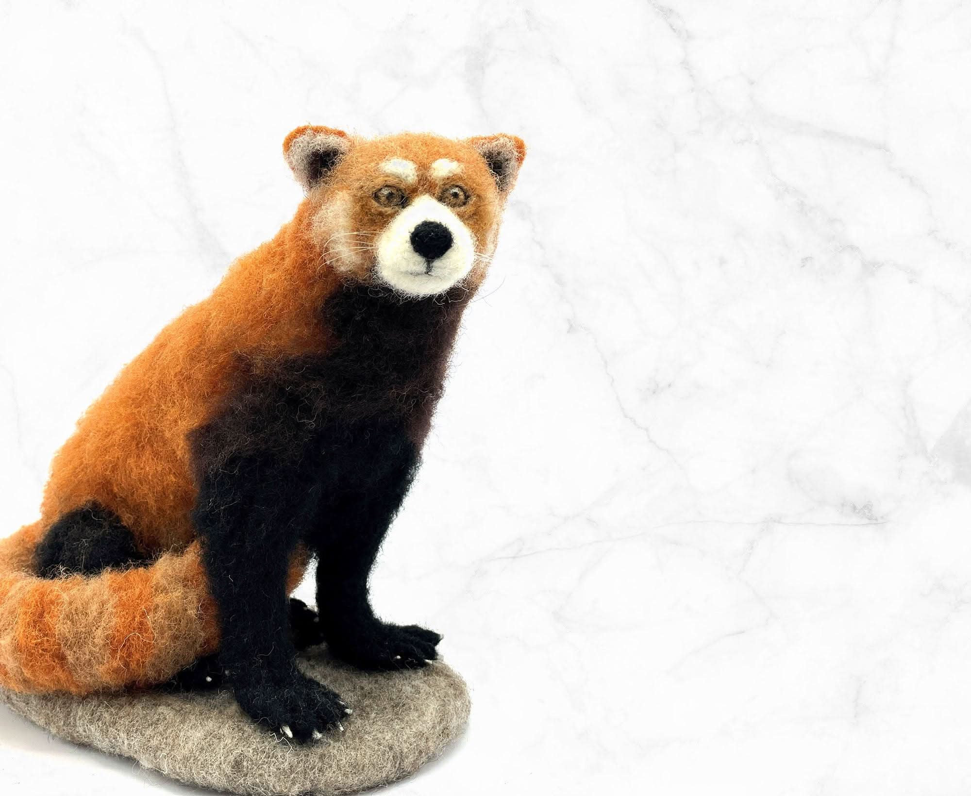 Rudy The Red Panda Artisan Needle Felting Kit