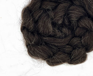 Black Faroe Island Top Natural Wool Top WoW