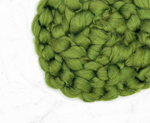 Avocado Tussah Silk Top Speciality Fibres WoW