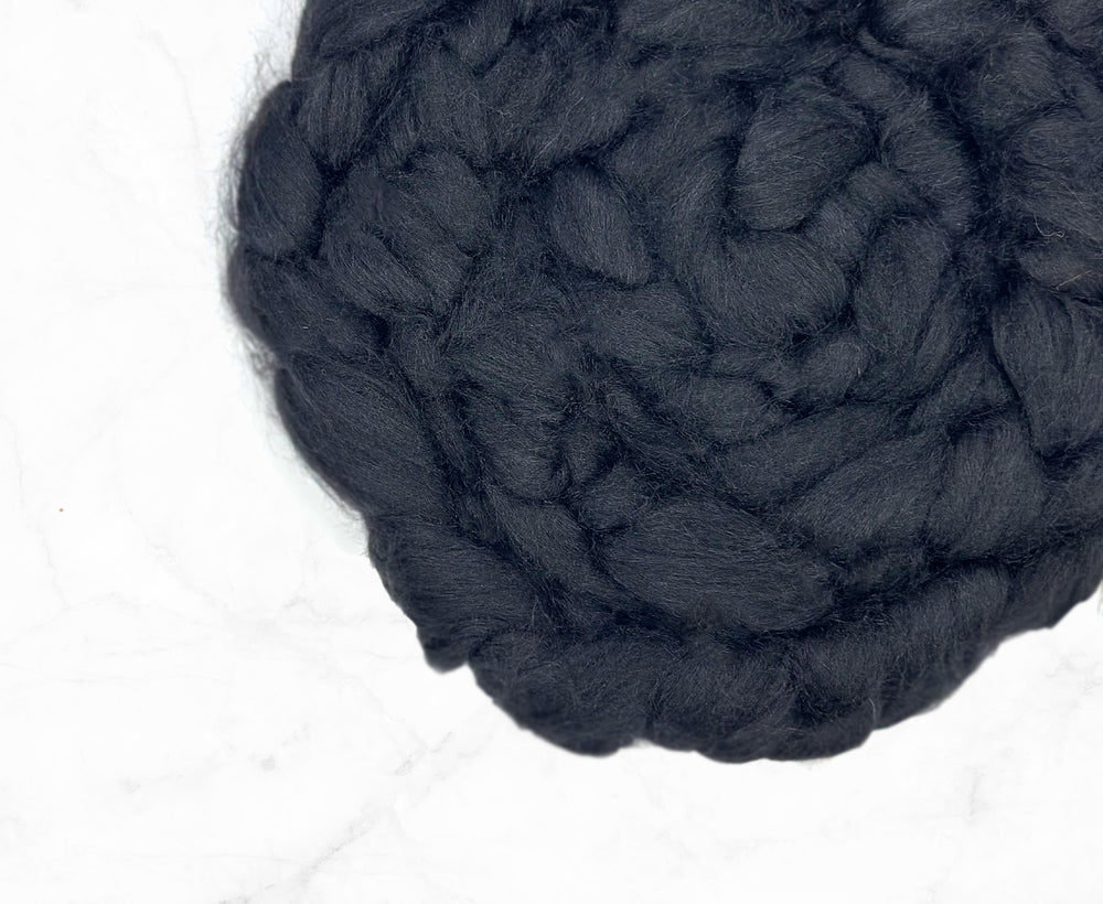 Black Tea Tussah Silk Top.