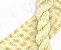 Organic Thassos White DK Yarn.