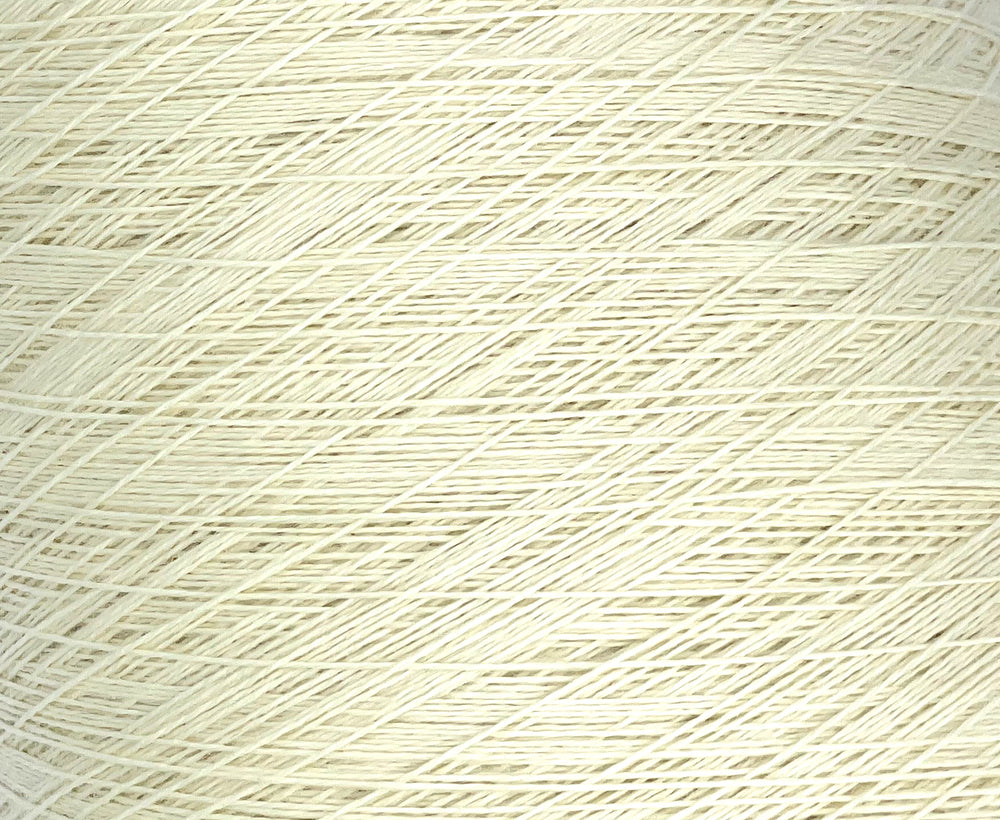Ivory Lace Machine Knitting Yarn.