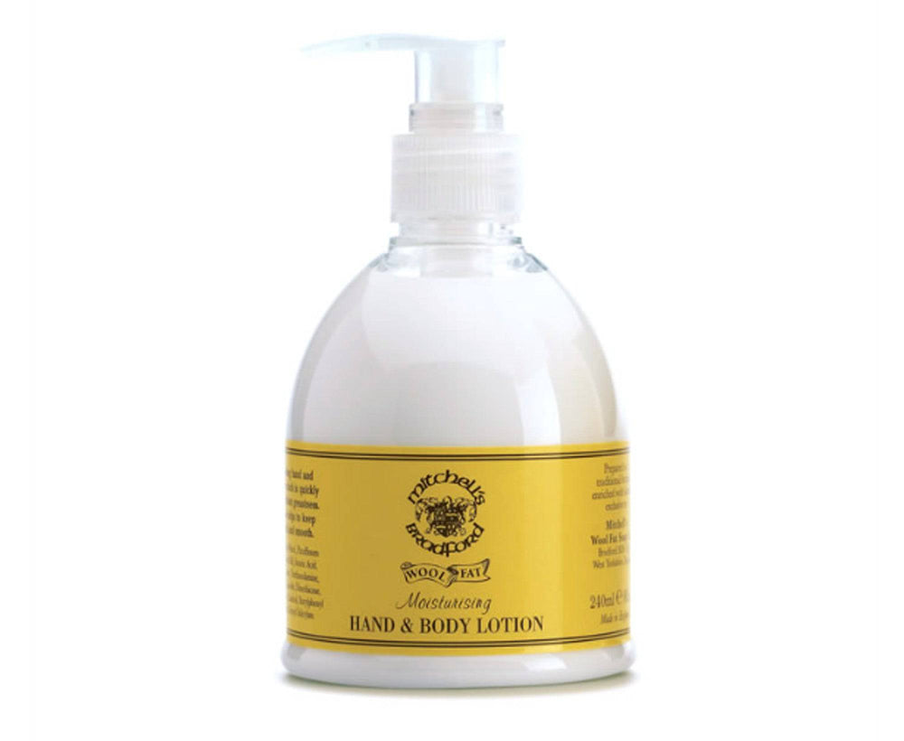 Mitchells Wool Fat Hand & Body Lotion.
