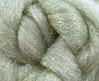 Glitter White/Gold - World of Wool
