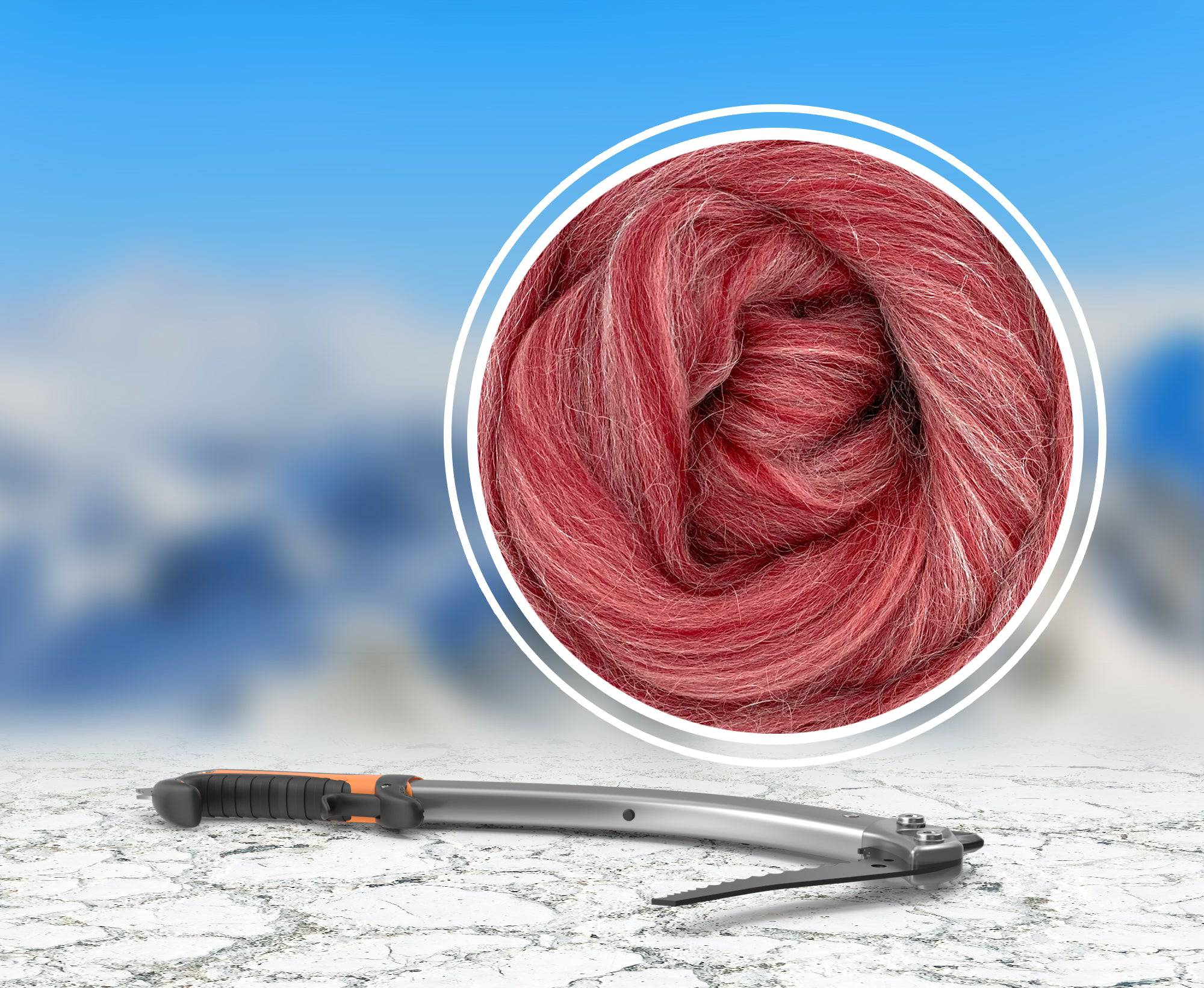 Monte Rosa Red - World of Wool