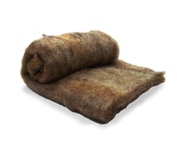 Carded Shetland Batt Natural Moorit Brown - World of Wool