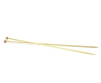 Bamboo Single Point Knitting Needles - 2mm to 6.5mm - World of Wool