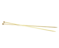 Bamboo Single Point Knitting Needles - 2mm to 6.5mm.